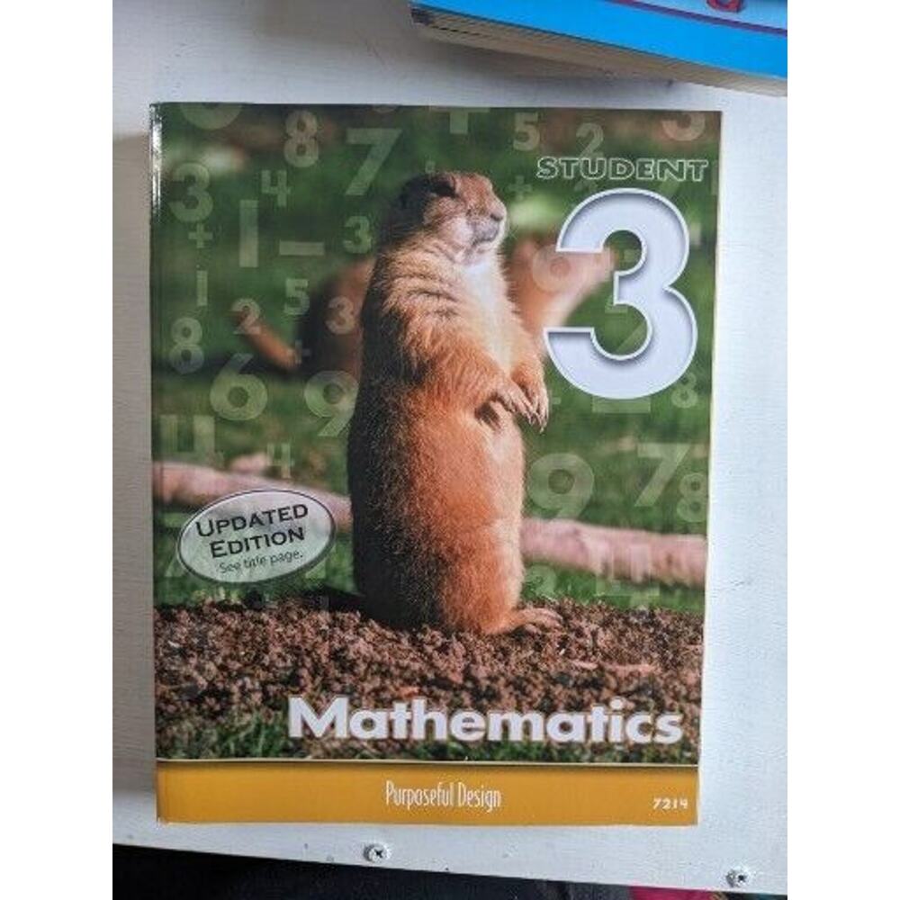 NWOT Purposeful Design Mathematics student‎ workbook grade 3